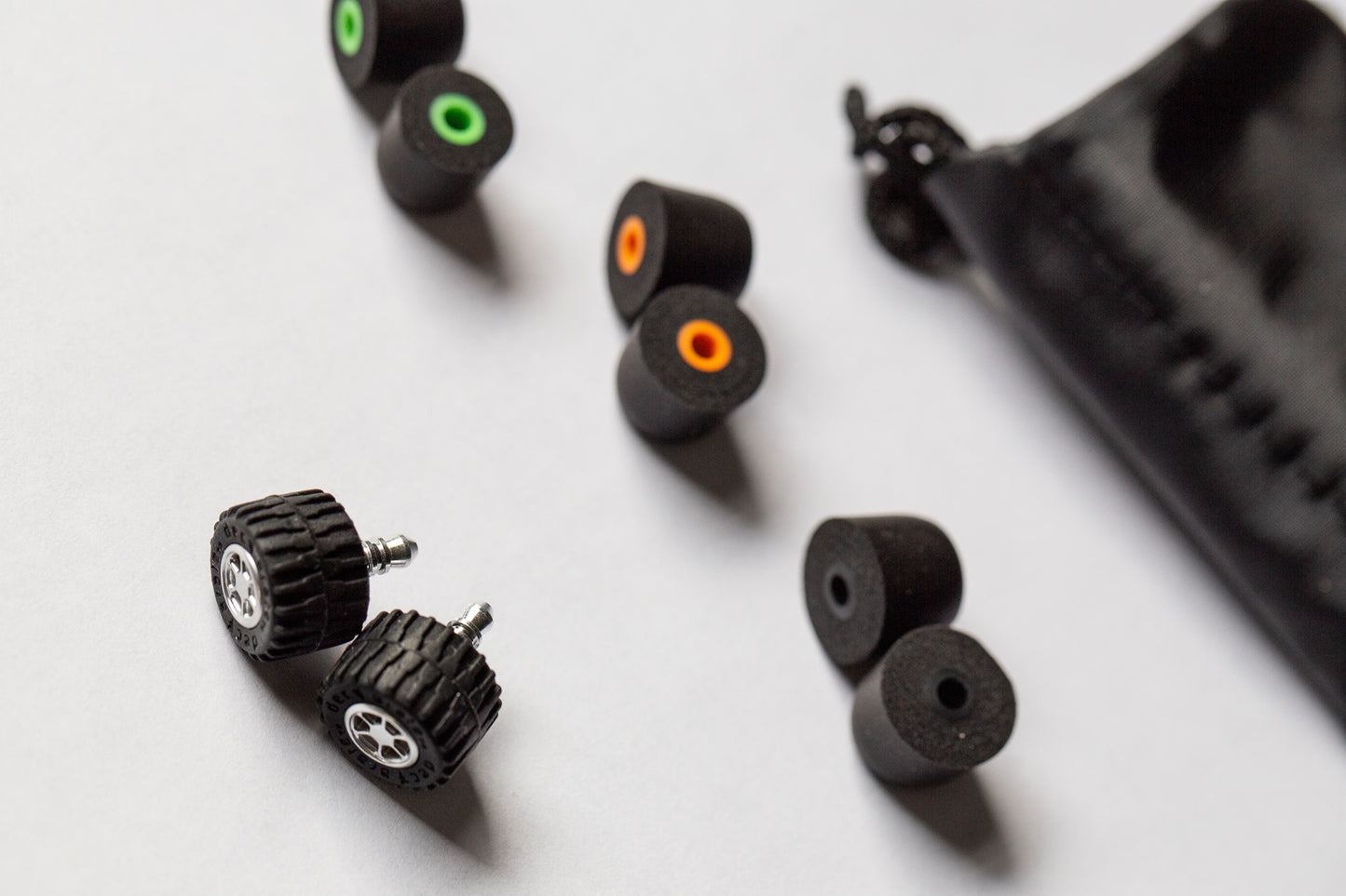 DecEarate™ Decorative Earplugs — Tire