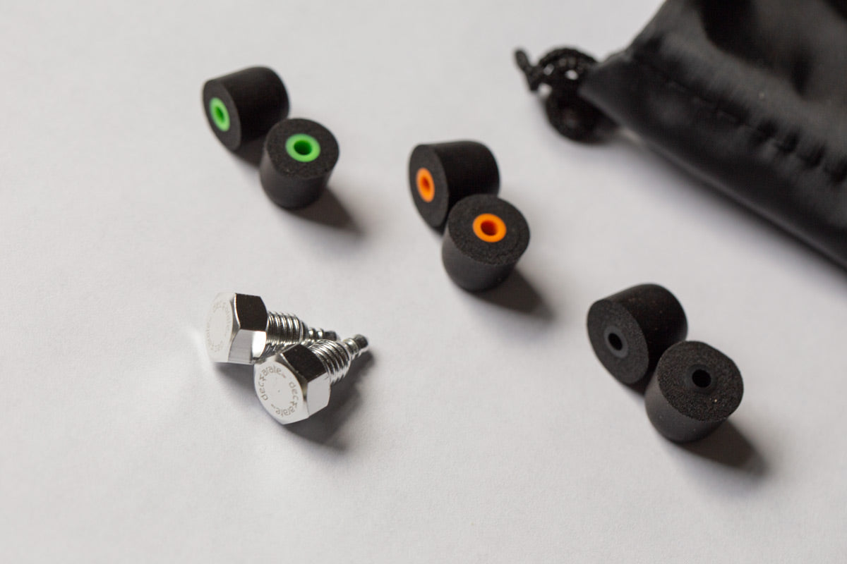 DecEarate™ Decorative Earplugs — Bolt